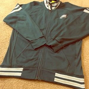 NFL Men’s Philadelphia Eagles track jacket size XL